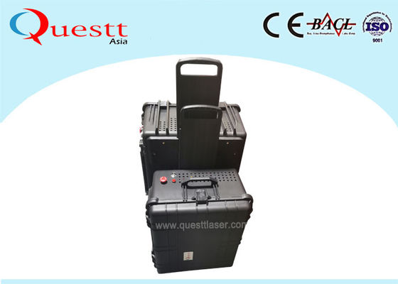 Kotak Bagasi 100 Watt Mesin Penghapusan Cat Laser Karat Bersih